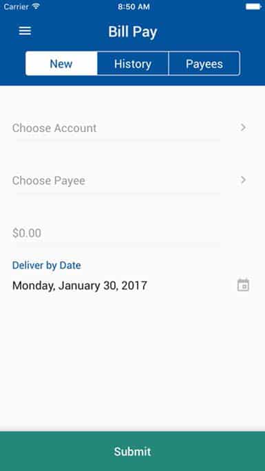 ATM/Branch Locator Bill Payment